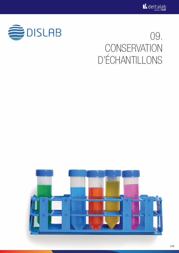 conservation d'échantillons