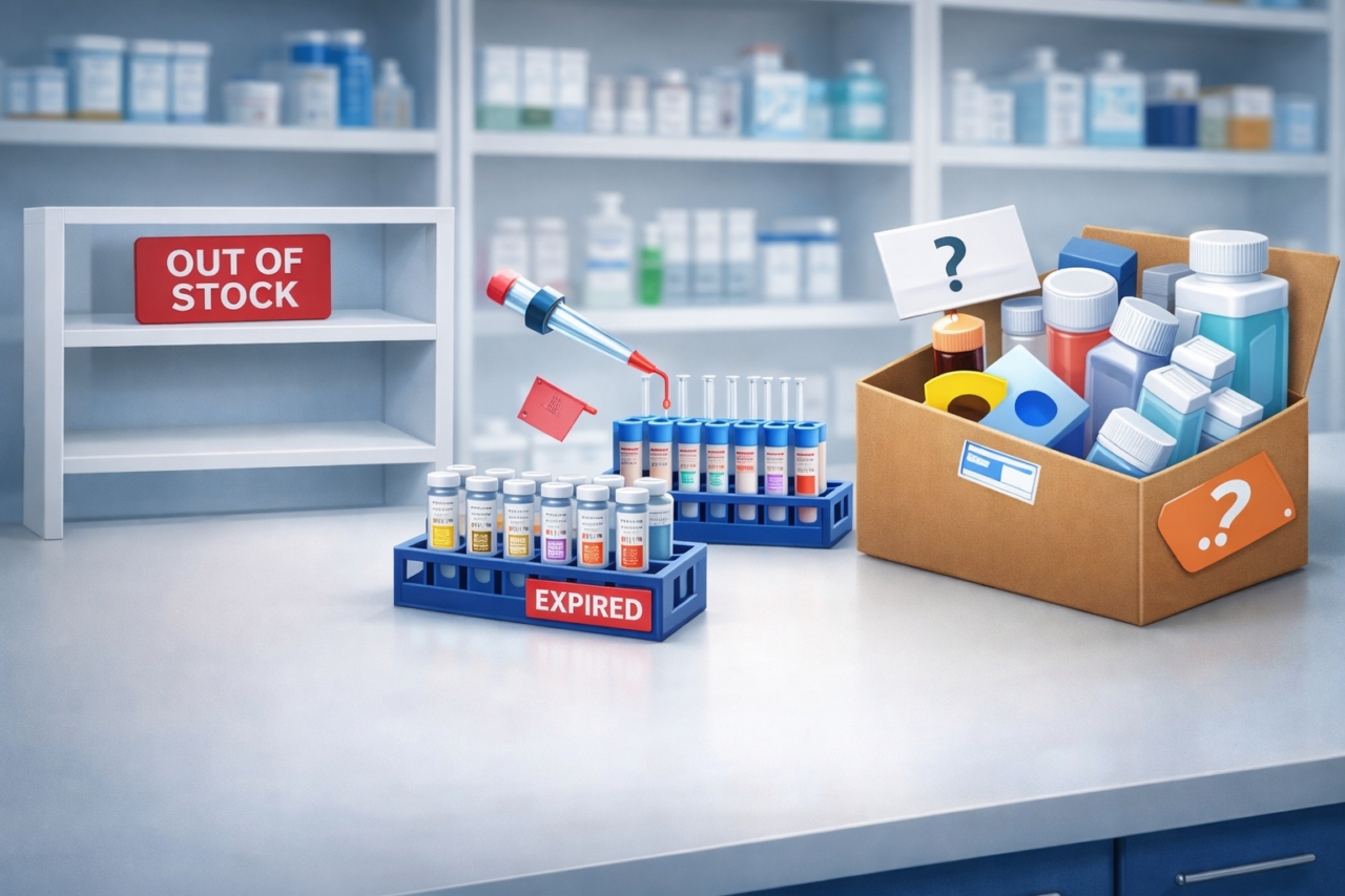 Gestion des consommables en laboratoire : éviter les ruptures, les dérives et les erreurs invisibles